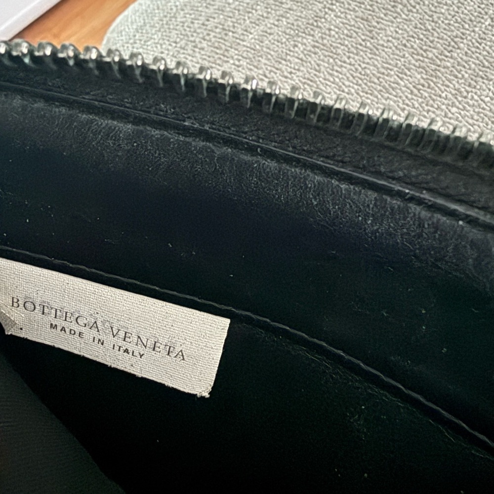 Bottega Veneta Dark Leather wallet